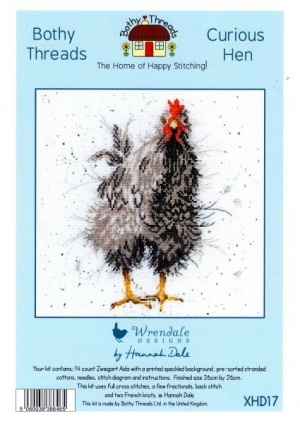 Curious Hen (Counted Cross Stitch Kit)